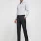 Raymond Men Blue Slim Fit Structure Trouser