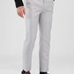 Raymond Grey Checks Slim Fit Polyester Blend Trouser