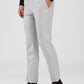 Raymond Grey Checks Slim Fit Polyester Blend Trouser