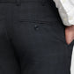Raymond Men Blue Slim Fit Structure Trouser