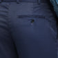Raymond Men Blue Slim Fit Solid Trouser