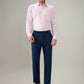 Raymond Men Blue Slim Fit Solid Trouser