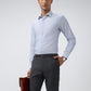 Raymond Men Grey Slim Fit Checks Trouser
