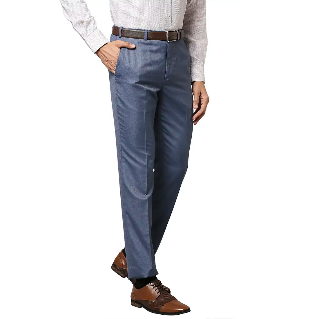 Raymond Dark Brown Trousers