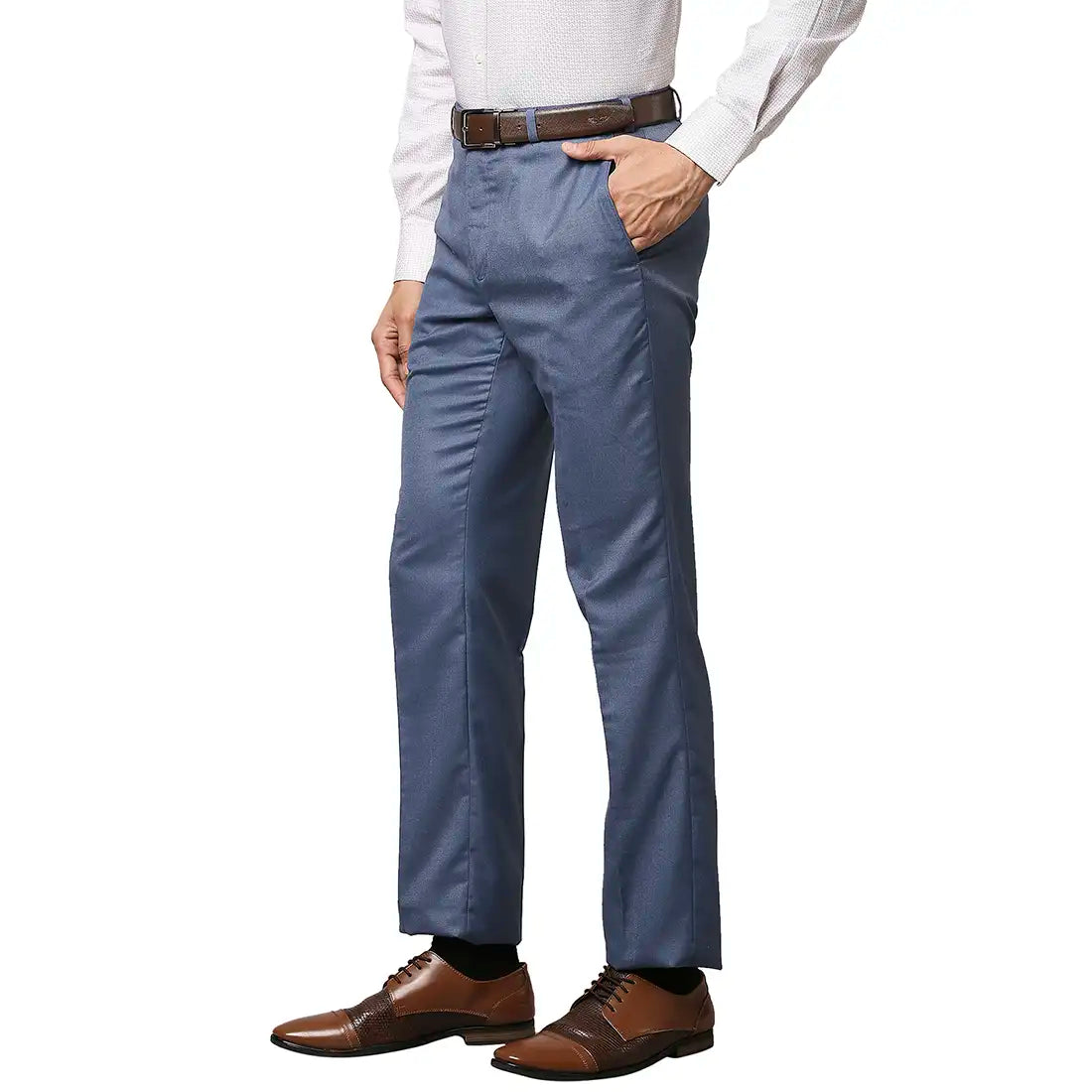 Raymond Dark Brown Trousers