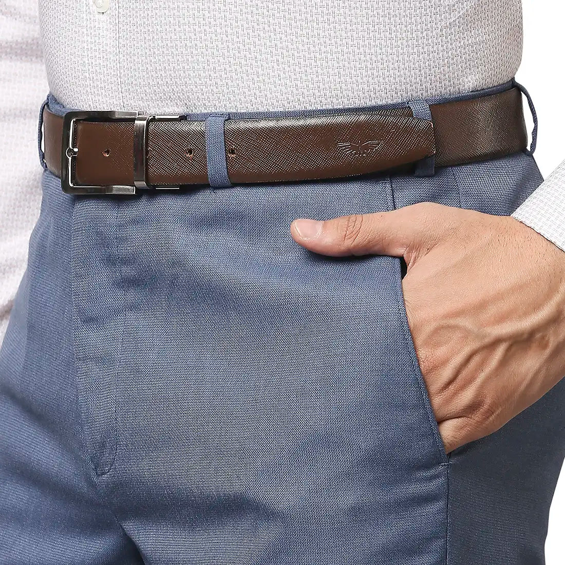 Raymond Dark Brown Trousers