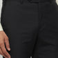 Raymond Men Grey Contemporary Fit Solid Trouser