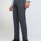 Men Contemporary Fit Grey Trouser