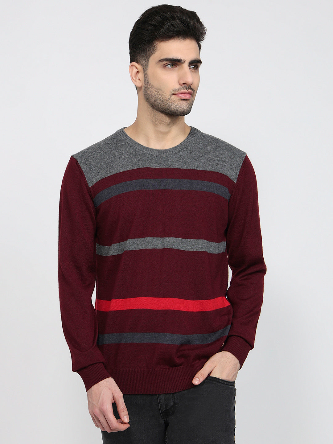 Raymond Maroon Sweatshirt
