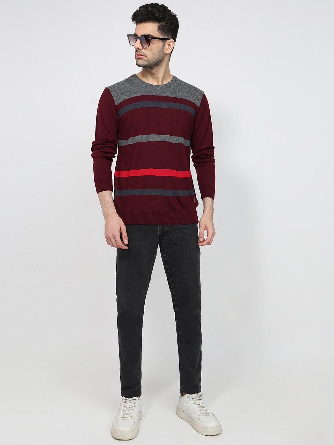Raymond Maroon Sweatshirt