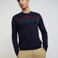 Men Regular Fit Black Sweater