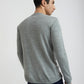 Men Regular Fit Blue Sweater