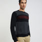 Raymond Men Black Argyle Acrylic Blend Sweaters