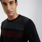 Raymond Men Black Argyle Acrylic Blend Sweaters