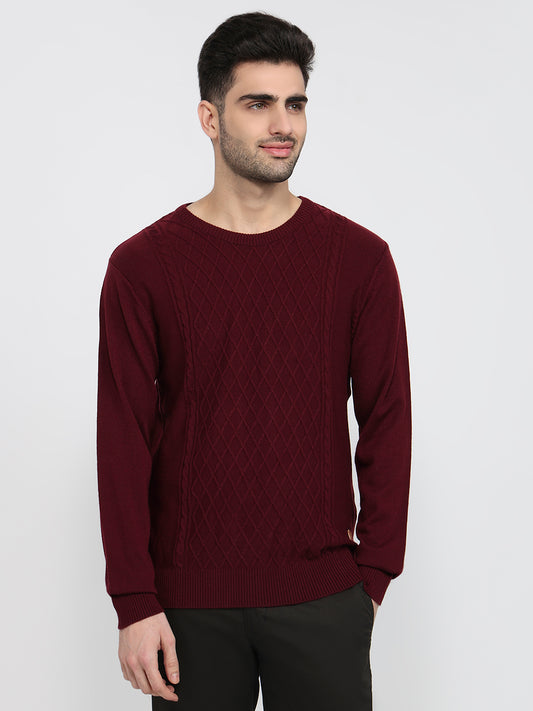 Raymond Maroon Sweatshirt