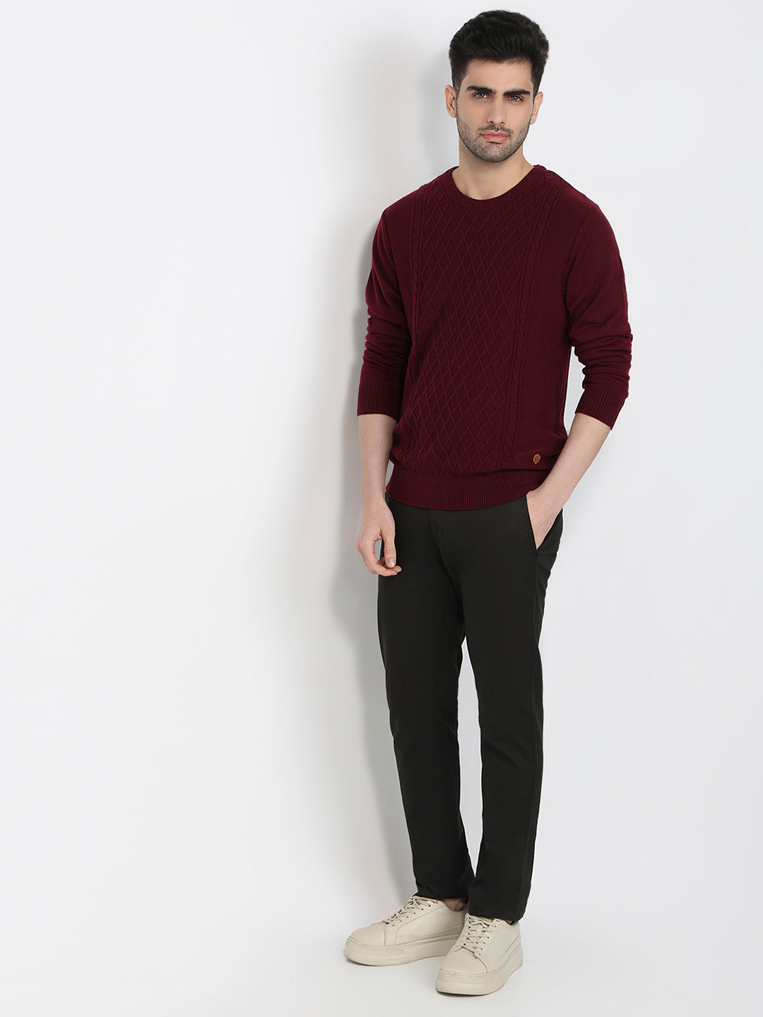 Raymond Maroon Sweatshirt