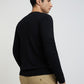 Men Regular Fit Grey Sweater