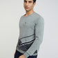 Men Regular Fit White Sweater