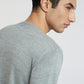 Men Regular Fit White Sweater