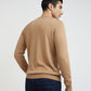 Men Regular Fit Green Sweater