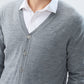 Raymond Men Grey Solid Sweatshirt
