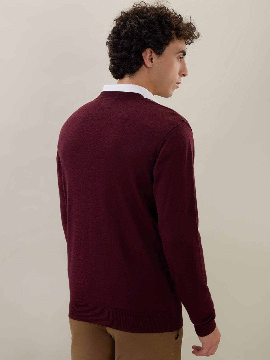 Raymond Maroon Sweatshirt
