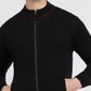 Raymond Men Black Regular Fit Structure Sweatshirt