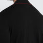 Raymond Men Black Regular Fit Structure Sweatshirt