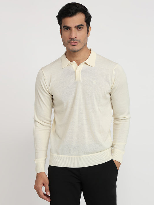 Raymond White Sweatshirt