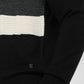 Raymond Men Black Regular Fit Structure Sweatshirt