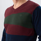 Raymond Men Blue Regular Fit Structure Sweatshirt
