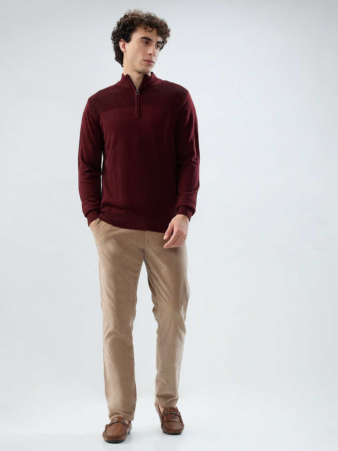 Raymond Maroon Sweatshirt