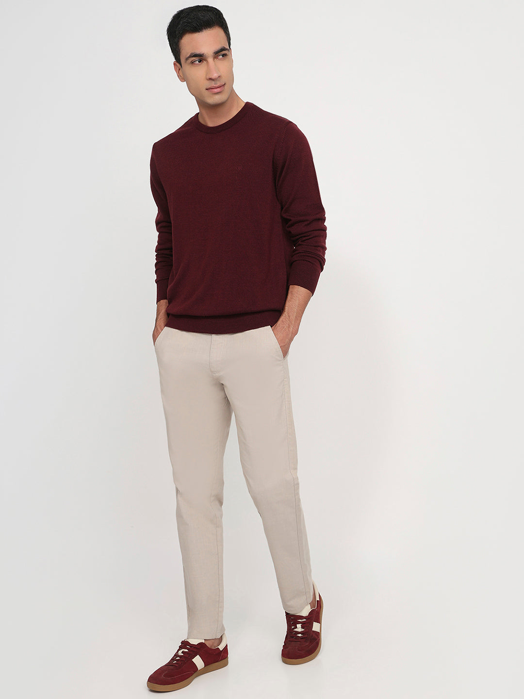 Raymond Maroon Sweatshirt