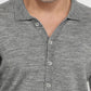 Raymond Men Grey Solid Sweatshirt