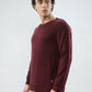 Raymond Maroon Sweatshirt