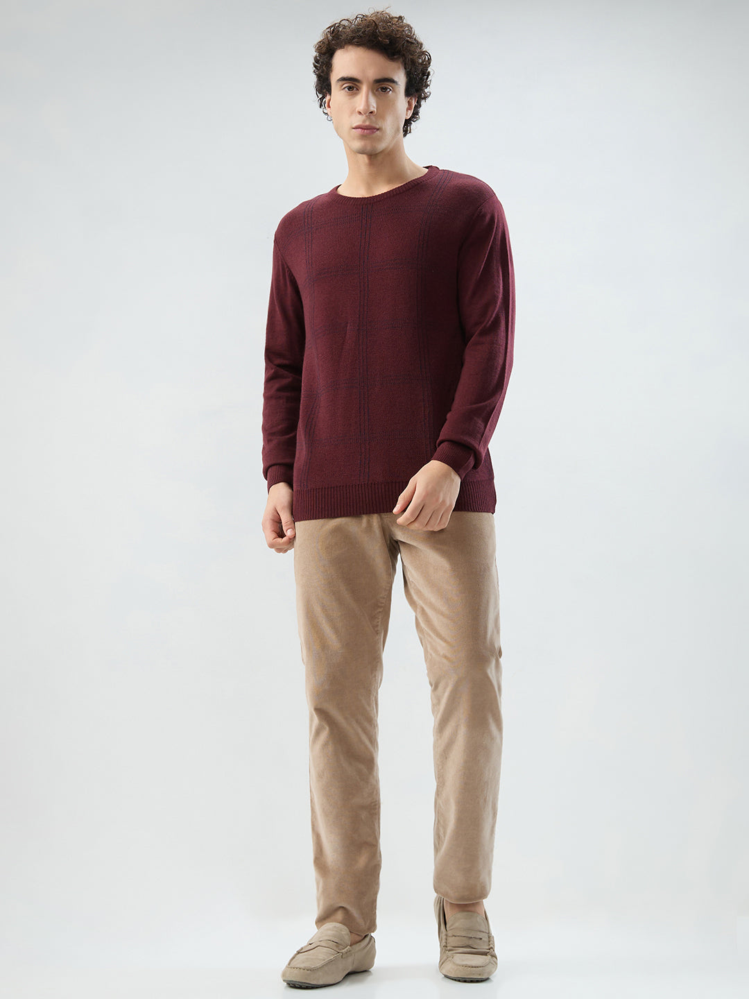 Raymond Maroon Sweatshirt