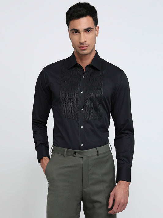 Raymond Black Casual Shirt