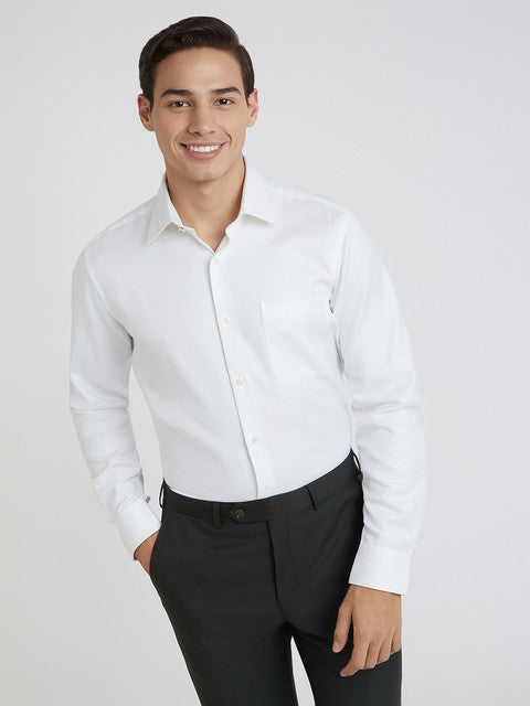 Raymond White Formal Shirt