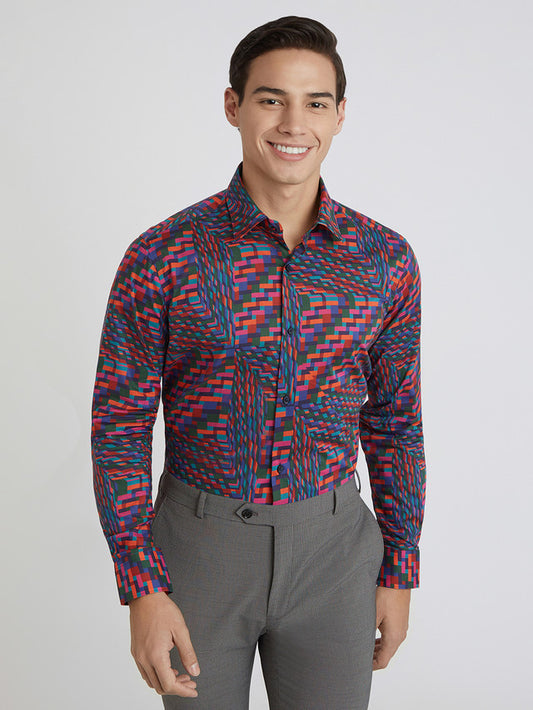 Raymond Blue Formal Shirt 