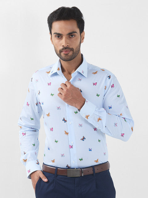 Raymond Blue Formal Shirt