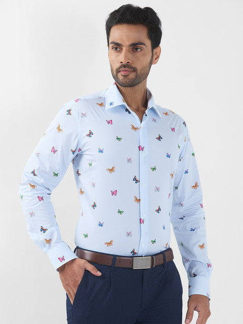 Raymond Blue Formal Shirt