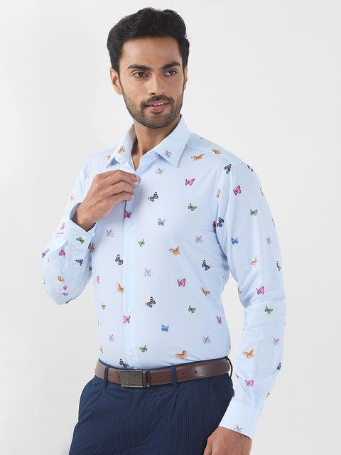 Raymond Blue Formal Shirt