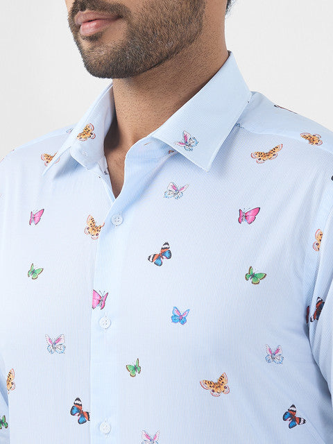 Raymond Blue Formal Shirt