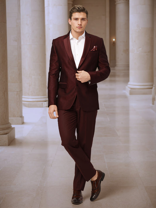 Ethnix by Raymond Wine Suit