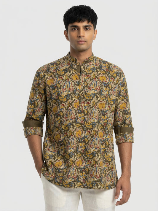 Ethnix By Raymond Green Short Kurta