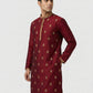Sanman Ethnix By Raymond Orange Kurta