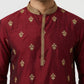 Sanman Ethnix By Raymond Orange Kurta