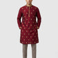 Sanman Ethnix By Raymond Orange Kurta