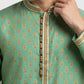 Sanman Ethnix By Raymond Orange Kurta