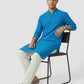 Sanman Ethnix By Raymond Orange Kurta